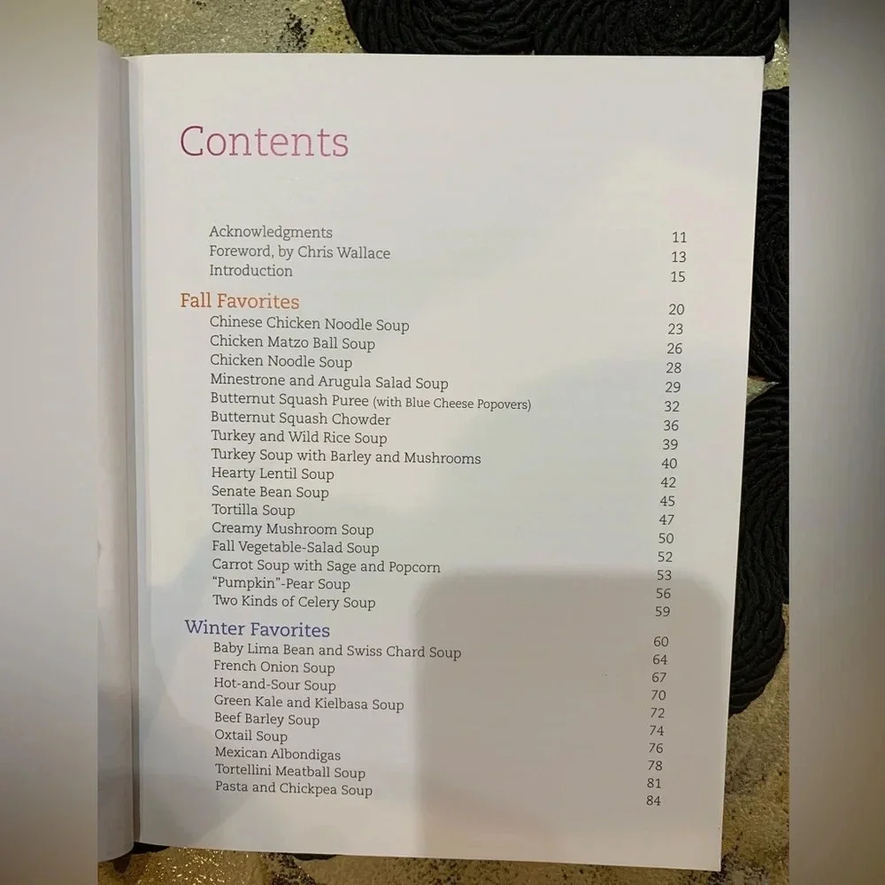 Set 2 Rachael Ray's‎ Open House Cookbook and Mr. Sunday's Soups
